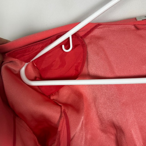 Aritzia Babaton Power Waist Blazer Jacket Coral Peach Sz 8 Style 68192 Cropped - Picture 8 of 16